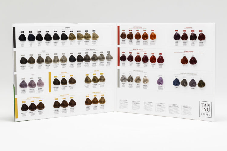 Color Chart Salvatore Cosmetics 70 shades